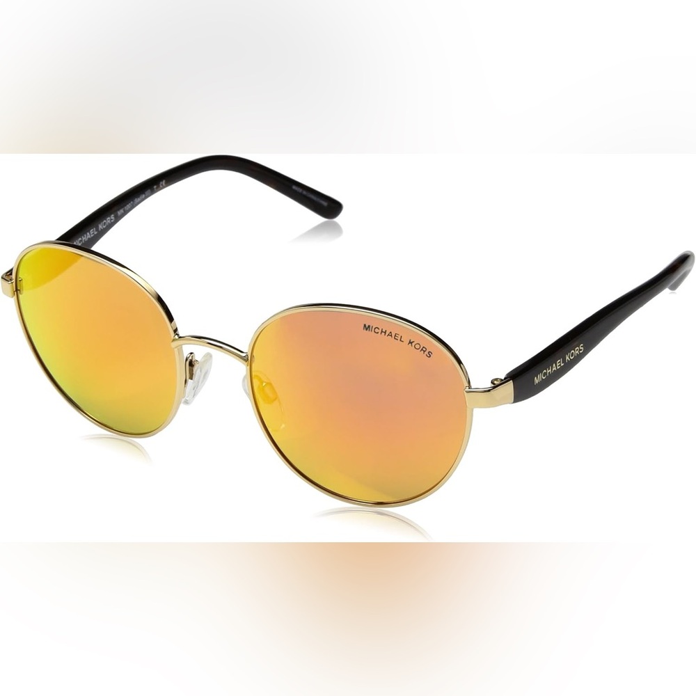 Michael Kors Gold and Orange Women's Sunglasses